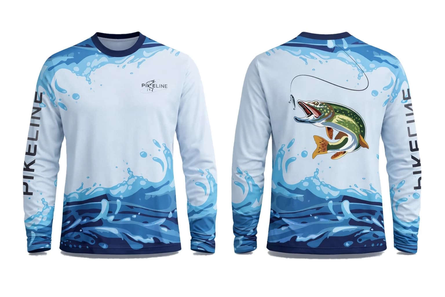 Freshwater longsleeve — front and back
